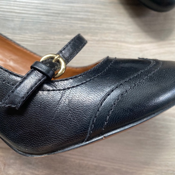 Nine West Wing Tip style Heel Black 7.5 - Picture 6 of 9